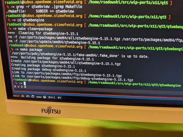 OpenBSD KDE status
